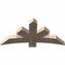 Ekena Millwork Alberta Smooth Timber Gable Bracket, Douglas Fir, 48"W x 24"H x 3 1/2"D x 5 1/2"F, 12/12 Pitch GBW048X24X0406ALB00SDF - alternate 4